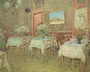 Vincent Van Gogh Interior of a Restaurant (nn04) Spain oil painting artist